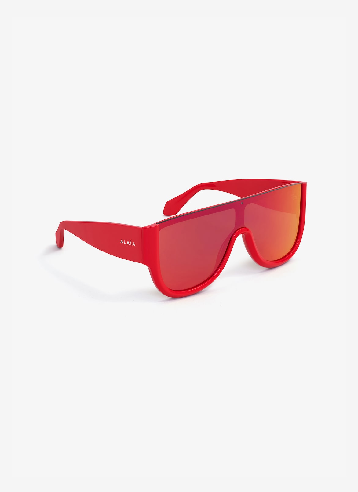 MASK SUNGLASSES ALAÏA RED MASK SUNGLASSES